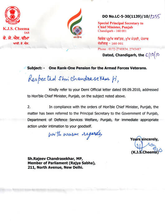 Demi Official Letter Sample from flagsofhonour.in